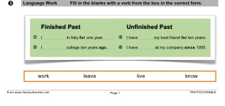 How long have you worked there? (part 3)