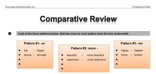 Comparative Review (part 1)