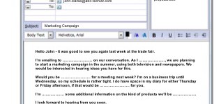 A Business Email (part 2)