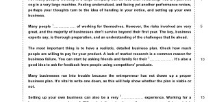 Starting your own Business (part 2)