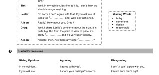Exchanging Opinions (part 2)