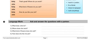 Talking About Your Job (part 3)