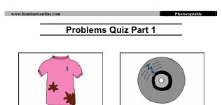 Problems Quiz (part 1)