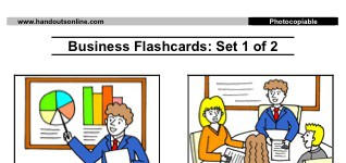 Business English Flashcards (part 1)