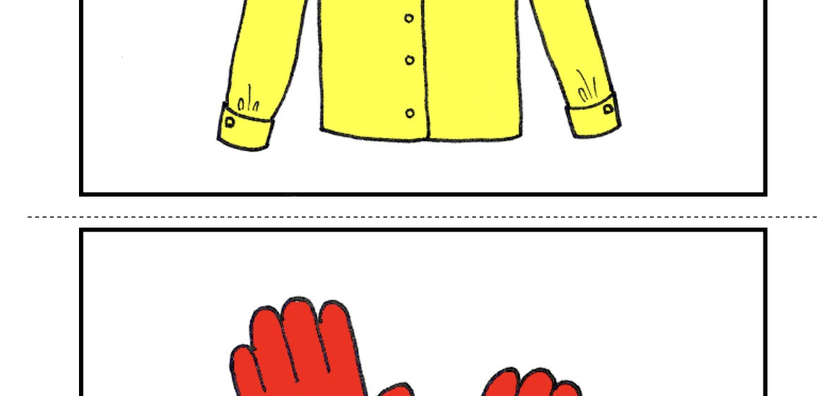 Clothing Flashcards (Large) (part 2)