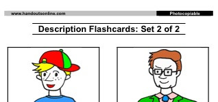 Description Flashcards (Small) (part 1)