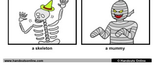 Halloween Flashcards (Large) (part 3)