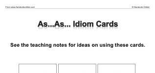 As...As... Idioms (part 1)