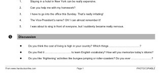 Idioms about the Body (part 3)