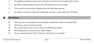 Driving Idioms (part 3)
