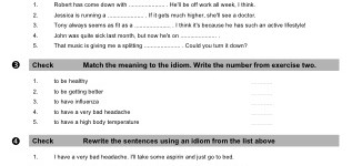 Your Health (part 2)