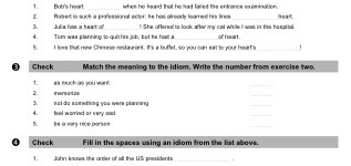 Idioms from the Heart (part 2)