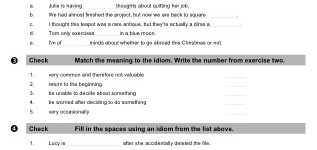 Idioms by the Number (part 2)