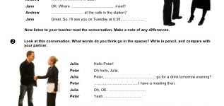 Arranging to Meet (part 2)