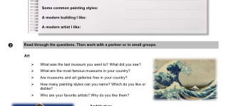Conversation Builder: Art and Architecture (part 2)