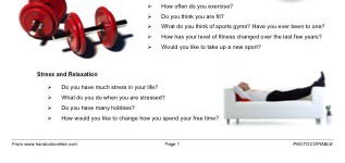 Conversation Builder: Health & Fitness (part 3)