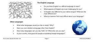 Learning Languages (part 3)