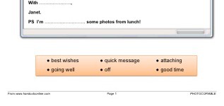 An Informal Email (part 3)