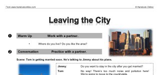 Leaving the City (part 1)