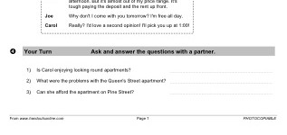 Looking for an Apartment (part 3)