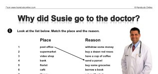 Why did Susie go to the doctor? (part 1)