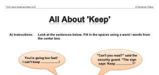 All About 'Keep' (part 1)