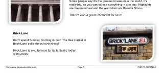 Spending Time in London (part 3)