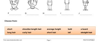 What do you look like?  (part 3)