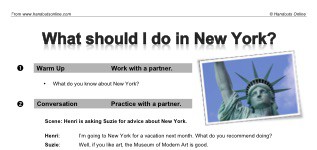 What should I do in New York? (part 1)