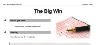 The Big Win (part 1)