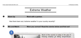 Extreme Weather (part 1)