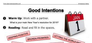 Good Intentions (part 1)