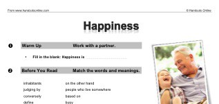 Happiness (part 1)