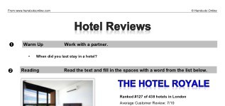 Hotel Reviews (part 1)