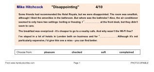 Hotel Reviews (part 3)