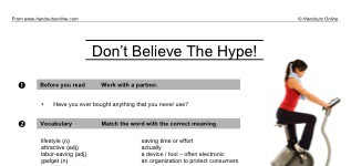 Don't Believe the Hype! (part 1)