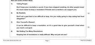 Keeping New Year's Resolutions (part 3)