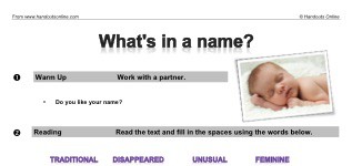 What's in a name? (part 1)
