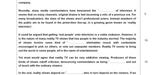 Reality TV (part 2)