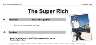 The Super Rich (part 1)