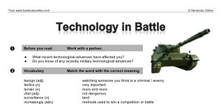 Technology in Battle (part 1)