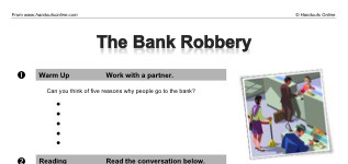 The Bank Robbery (part 1)