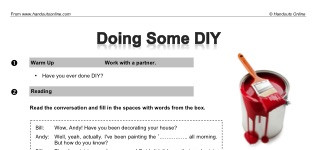Doing Some DIY (part 1)