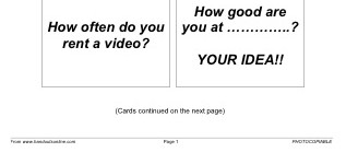 'How' Question Practice Cards (part 3)