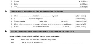 Past Continuous Review (part 2)