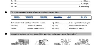 Past Simple Review (part 2)