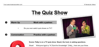 The Quiz Show (part 1)