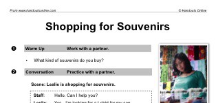 Shopping for Souvenirs (US Version) (part 1)