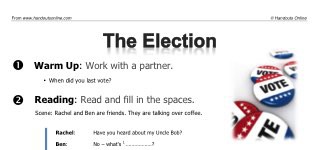 The Election (part 1)