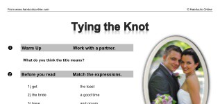 Tying the Knot (part 1)